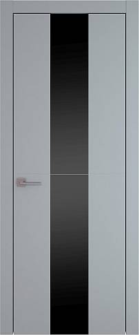 Дверь Tivoli Ж-3 Серебристо-серая эмаль (RAL 7045) со стеклом