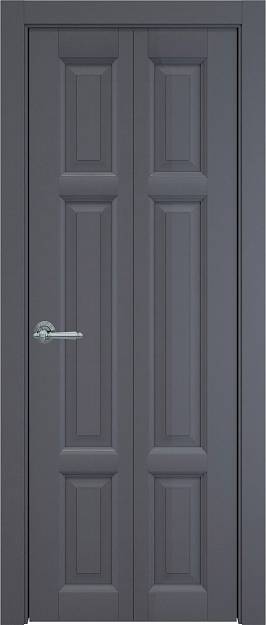Межкомнатная дверь Porta Classic Siena, цвет - Антрацит ST, Без стекла (ДГ)