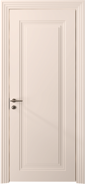Межкомнатная дверь Domenica Neo Classic Scalino, цвет - Грязный Белый эмаль (RAL 070-90-05), Без стекла (ДГ)