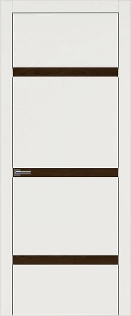Межкомнатная дверь Tivoli Г-4, цвет - Бежевая эмаль (RAL 9010), Без стекла (ДГ)