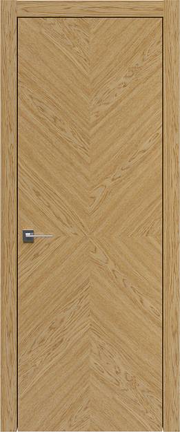 Межкомнатная дверь Tivoli И-1, цвет - Дуб карамель, Без стекла (ДГ)