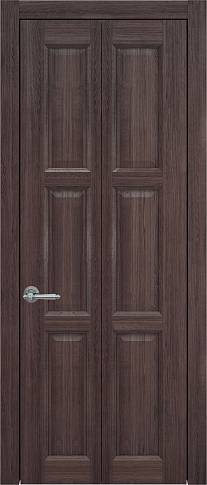 Дверь Milano Книжка Porta Classic Венге Нуар без стекла