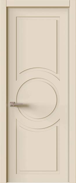 Межкомнатная дверь Tivoli М-5, цвет - Жемчужная эмаль (RAL 1013), Без стекла (ДГ)