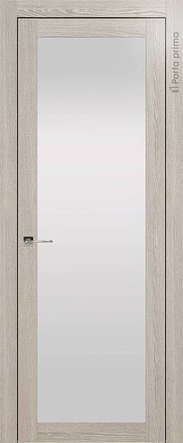 Межкомнатная дверь Tivoli З-4, цвет - Серый дуб, Со стеклом (ДО)