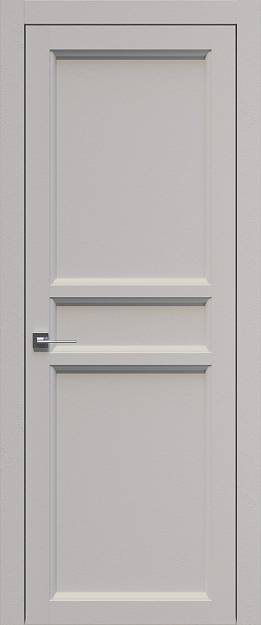 Межкомнатная дверь Sorrento-R Г2, цвет - Магнолия ST, Без стекла (ДГ)