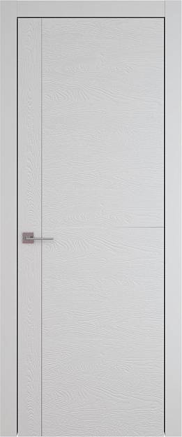 Межкомнатная дверь Tivoli Е-3, цвет - Серая эмаль по шпону (RAL 7047), Без стекла (ДГ)