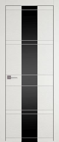 Дверь Tivoli Ж-2 Бежевая эмаль-эмаль по шпону (RAL 9010) со стеклом