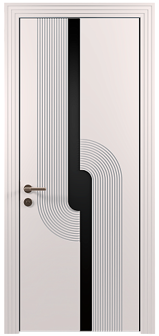Дверь Cascato Moderno Белая эмаль (RAL 9003) без стекла