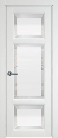 Дверь Siena Porta Classic Белая ST со стеклом