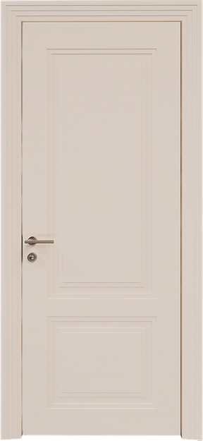 Межкомнатная дверь Dinastia Neo Classic Scalino, цвет - Грязный Белый эмаль по шпону (RAL 070-90-05), Без стекла (ДГ)