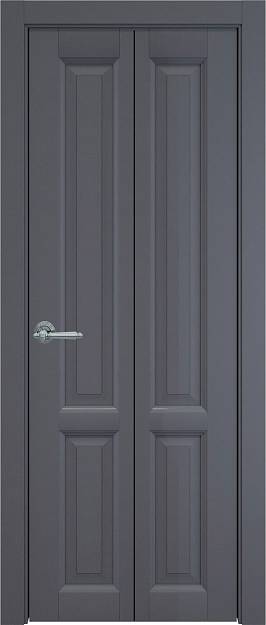 Межкомнатная дверь Porta Classic Dinastia, цвет - Антрацит ST, Без стекла (ДГ)