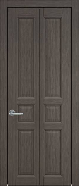 Межкомнатная дверь Porta Classic Imperia-R, цвет - Дуб графит, Без стекла (ДГ)