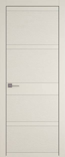Межкомнатная дверь Tivoli Е-2, цвет - Жемчужная эмаль-эмаль по шпону (RAL 1013), Без стекла (ДГ)