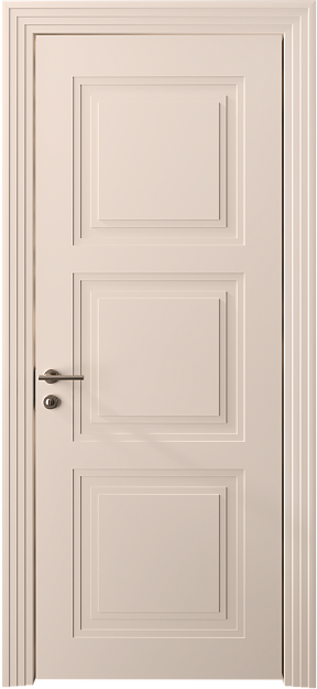 Межкомнатная дверь Millano Neo Classic Scalino, цвет - Бежевое Ядро Миндаля эмаль (RAL 070-85-05), Без стекла (ДГ)