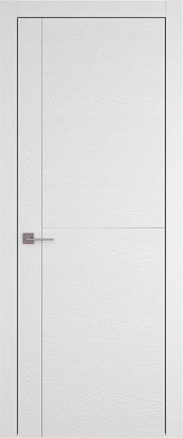 Межкомнатная дверь Tivoli Е-3, цвет - Белая эмаль по шпону (RAL 9003), Без стекла (ДГ)