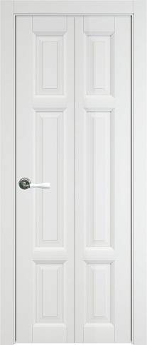 Дверь Siena Книжка Porta Classic Белая эмаль (RAL 9003) без стекла