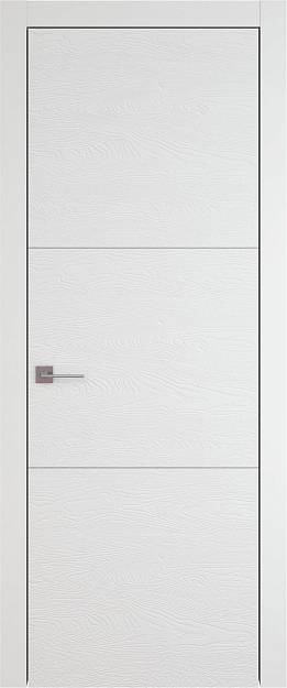 Межкомнатная дверь Tivoli В-2, цвет - Белая эмаль по шпону (RAL 9003), Без стекла (ДГ)