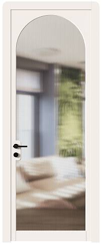 Дверь Luna Moderno Грязный Белый эмаль (RAL 070-90-05) со стеклом