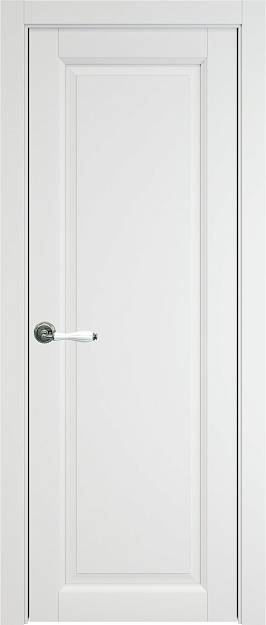 Межкомнатная дверь Domenica, цвет - Белая эмаль (RAL 9003), Без стекла (ДГ)