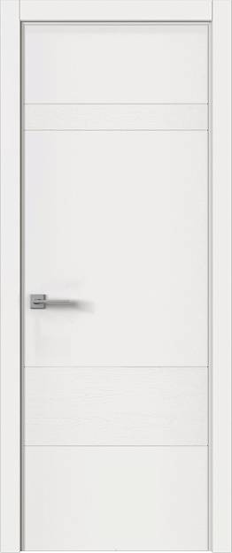 Межкомнатная дверь Tivoli К-2, цвет - Белая эмаль-эмаль по шпону (RAL 9003), Без стекла (ДГ)