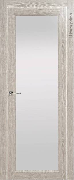 Межкомнатная дверь Sorrento-R Б4, цвет - Серый дуб, Со стеклом (ДО)
