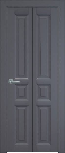 Межкомнатная дверь Porta Classic Imperia-R, цвет - Антрацит ST, Без стекла (ДГ)