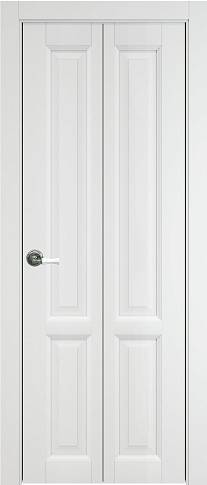 Дверь Dinastia Книжка Porta Classic Белая ST без стекла