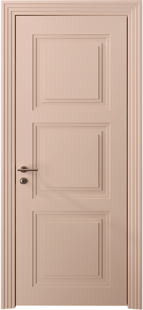 Межкомнатная дверь Millano Neo Classic Scalino, цвет - Серый цемент эмаль (RAL 060-70-10), Без стекла (ДГ)