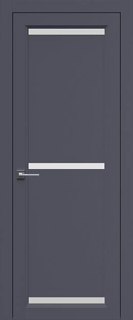 Межкомнатная дверь Sorrento-R Е3, цвет - Антрацит ST, Без стекла (ДГ)