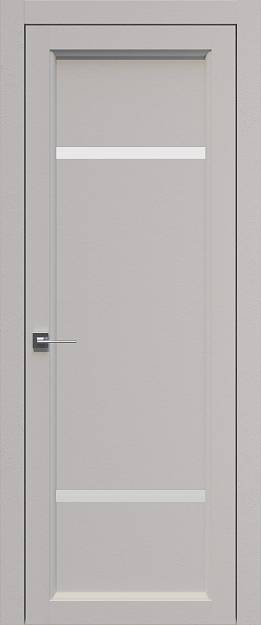 Межкомнатная дверь Sorrento-R Г3, цвет - Магнолия ST, Без стекла (ДГ)