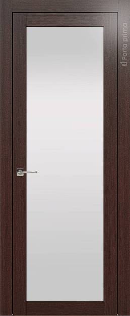 Межкомнатная дверь Tivoli З-4, цвет - Венге, Со стеклом (ДО)