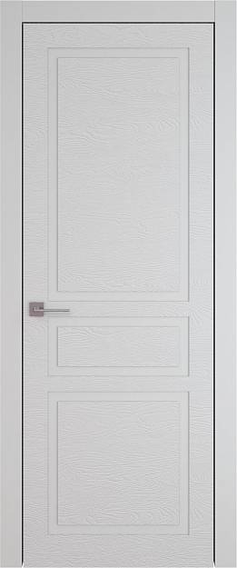 Межкомнатная дверь Tivoli Е-5, цвет - Серая эмаль по шпону (RAL 7047), Без стекла (ДГ)