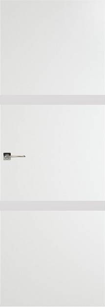 Межкомнатная дверь Tivoli В-4 Невидимка, цвет - Белая эмаль (RAL 9003), Без стекла (ДГ)