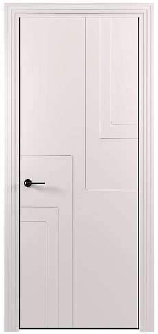 Дверь Futuro Moderno Белая эмаль (RAL 9003) без стекла