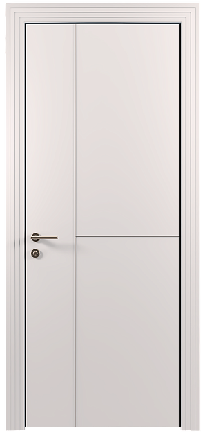 Межкомнатная дверь Tivoli Г-1, цвет - Белая эмаль (RAL 9003), Без стекла (ДГ)