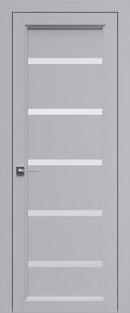 Межкомнатная дверь Sorrento-R Ж3, цвет - Лайт-грей ST, Без стекла (ДГ)