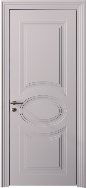 Межкомнатная дверь Florencia Neo Classic Scalino, цвет - Серый Флокс эмаль (RAL без номера), Без стекла (ДГ)