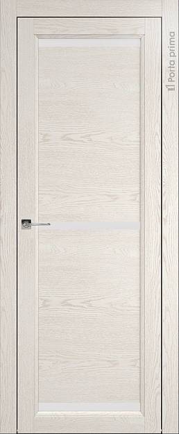 Межкомнатная дверь Sorrento-R Е3, цвет - Белый ясень (nano-flex), Без стекла (ДГ)
