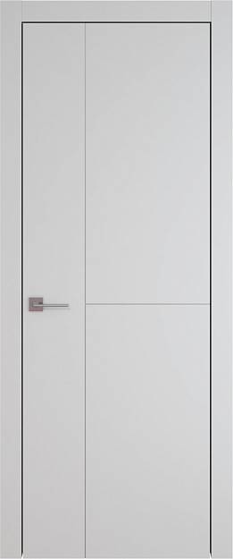 Межкомнатная дверь Tivoli Г-1, цвет - Лайт-грей ST, Без стекла (ДГ)