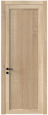 Дверь Tivoli З-2 Дуб сонома светлый без стекла