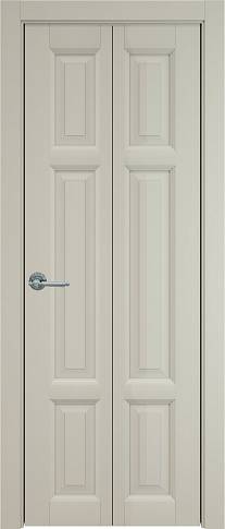 Дверь Siena Книжка Porta Classic Серо-оливковая эмаль (RAL 7032) без стекла