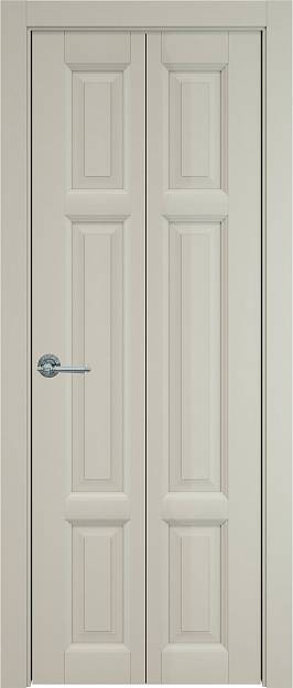 Межкомнатная дверь Porta Classic Siena, цвет - Серо-оливковая эмаль (RAL 7032), Без стекла (ДГ)