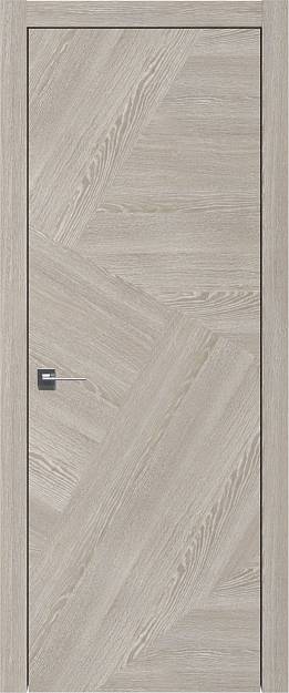 Межкомнатная дверь Tivoli М-1, цвет - Серый дуб, Без стекла (ДГ)