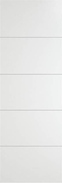 Межкомнатная дверь Tivoli Д-3 Invisible, цвет - Белая эмаль (RAL 9003), Без стекла (ДГ)