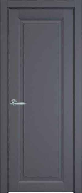 Межкомнатная дверь Domenica, цвет - Антрацит ST, Без стекла (ДГ)
