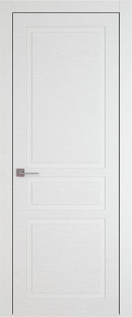 Межкомнатная дверь Tivoli Е-5, цвет - Белая эмаль по шпону (RAL 9003), Без стекла (ДГ)