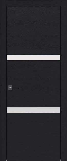 Межкомнатная дверь Tivoli В-4, цвет - Черная эмаль по шпону (RAL 9004), Без стекла (ДГ)