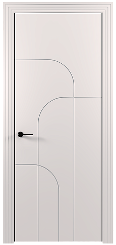 Дверь Arco Moderno Белая эмаль (RAL 9003) без стекла