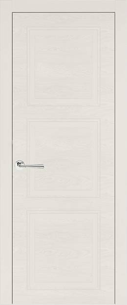 Межкомнатная дверь Milano Neo Classic, цвет - Бежевая эмаль по шпону (RAL 9010), Без стекла (ДГ)