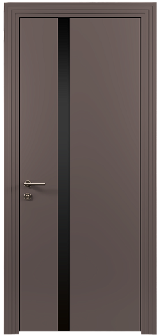 Дверь Tivoli Д-1 Серо-Розовый мордовник эмаль (RAL 020-60-05) без стекла